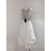 Spring -Summer Elegant Dress White Silk Dress